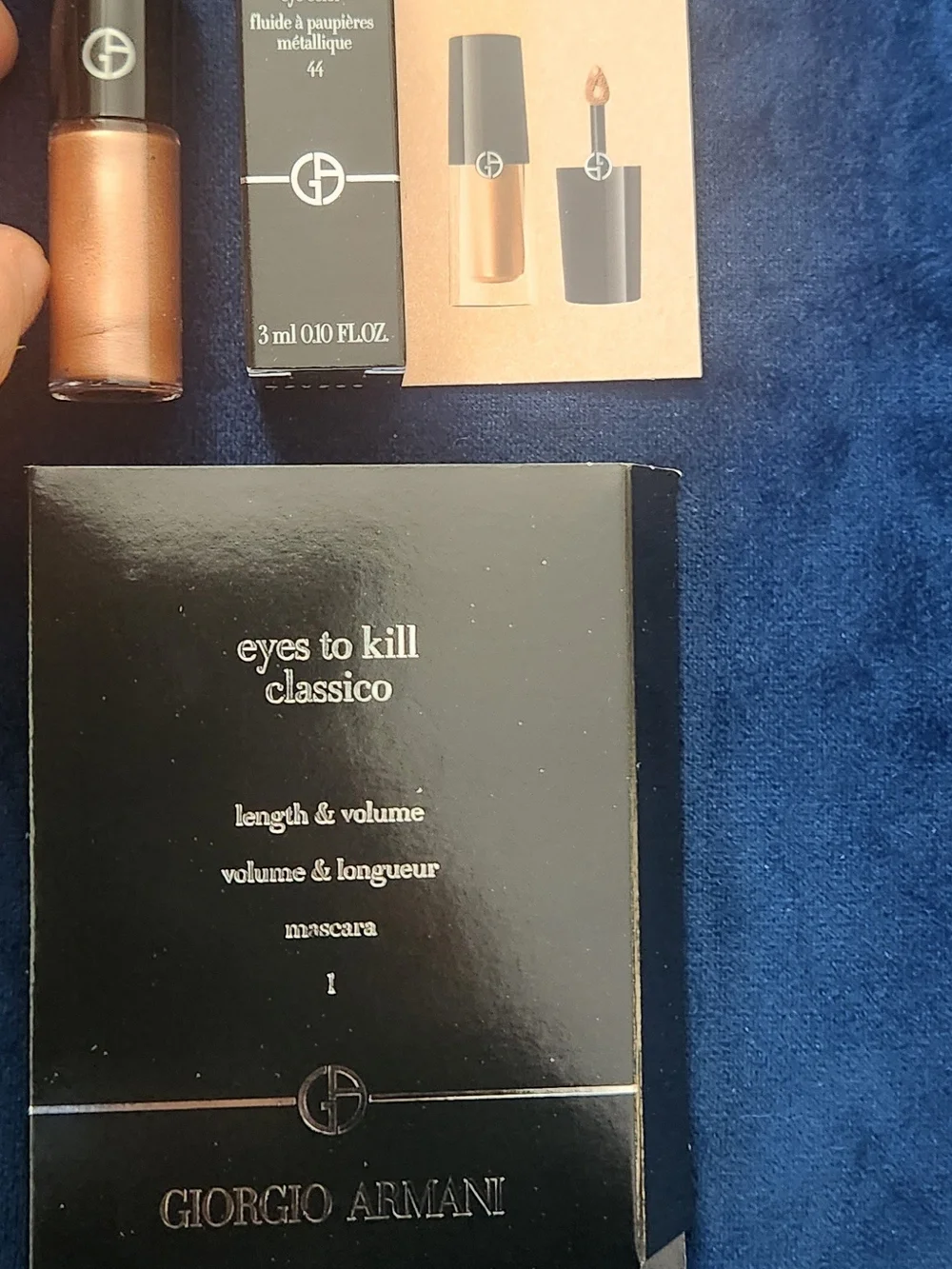 Giorgio Armani Metallic Copper Eye & Mascara Gift Set